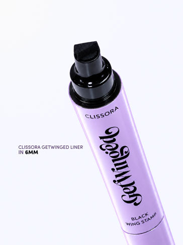 Clissora Get Winged Eyeliner Stamp With Eraser Tip (Set) Double Head Waterproof Pen Cat Eye